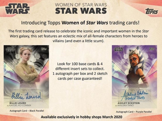 2020 Topps Women of Star Wars Hobby Box