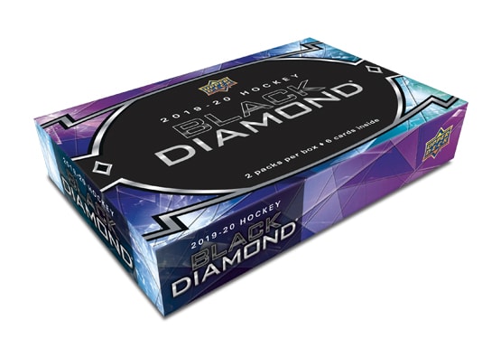 2019-20 UPPER DECK BLACK DIAMOND HOCKEY 5 BOX CASE