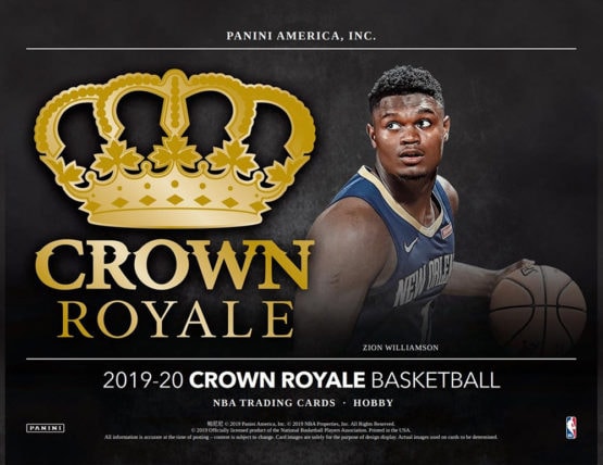 2019-20 Panini Crown Royale Basketball Hobby Box