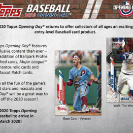 2020 Topps Opening Day Baseball Hobby Box