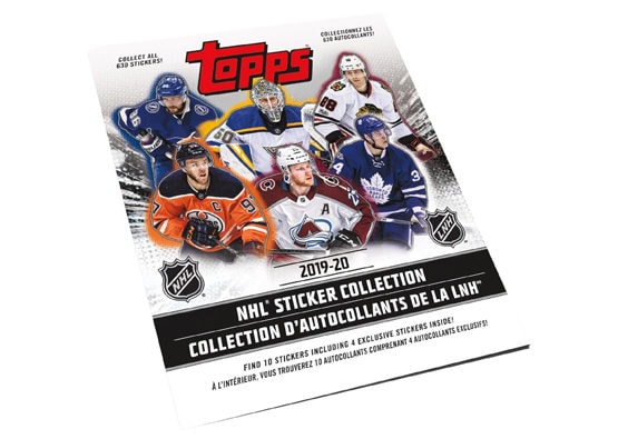 2019-20 Topps NHL Hockey Sticker Album