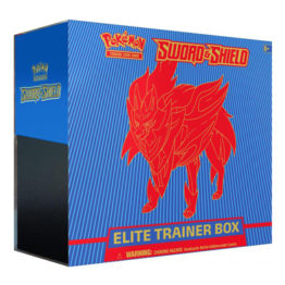 Pokemon Sword and Shield Zamazenta Elite Trainer Box