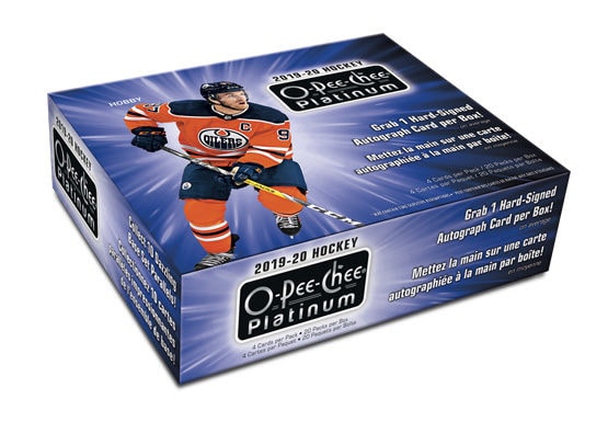2019-20 O-Pee-Chee Platinum Hockey Hobby Box