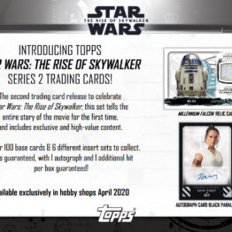 2020 Topps Star Wars The Rise of Skywalker Series 2 Hobby Box