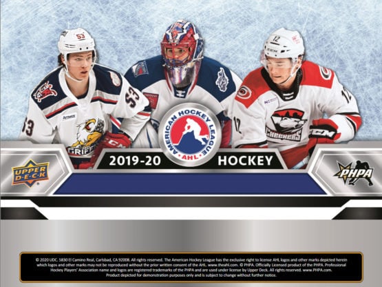 2019-20 UPPER DECK AHL HOCKEY HOBBY BOX