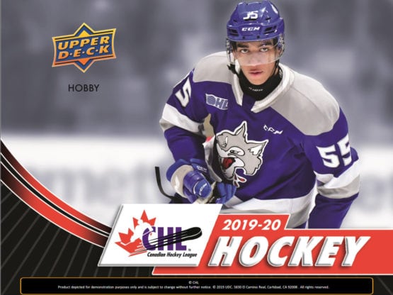 2019-20 Upper Deck CHL Hockey Hobby Box