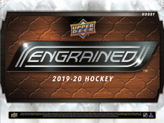 2019-20 Upper Deck Engrained Hockey Hobby Box