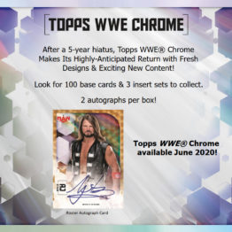 2020 Topps WWE Chrome Wrestling Hobby Box