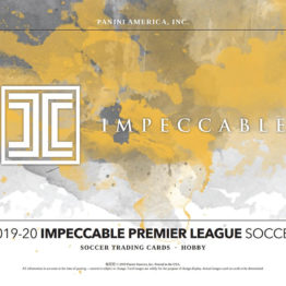 2019-20 Panini Impeccable Soccer Hobby Box