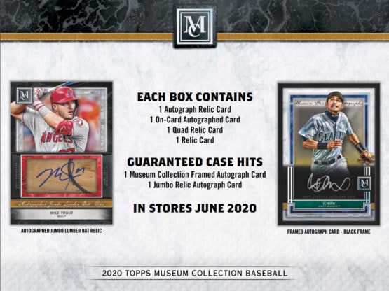 2020 Topps Museum Collection Baseball Hobby Box