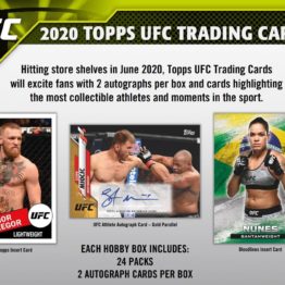 2020 Topps UFC Knockout Hobby Box