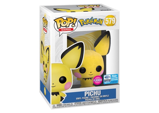 Funko POP! Pokemon Flocked Pichu 2020 Wondrous Exclusive figure