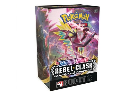 Pokemon Sword and Shield Rebel Clash Build and Battle box