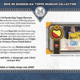2019-20 Topps Bundesliga Museum Collection Soccer Hobby Box