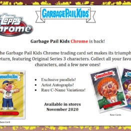 2020 Garbage Pail Kids Chrome Hobby Box