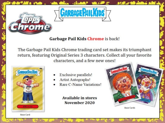 2020 Garbage Pail Kids Chrome Hobby Box
