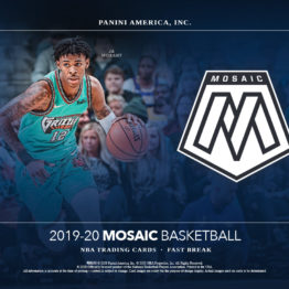 2019-20 Panini Mosaic Basketball Fast Break Box
