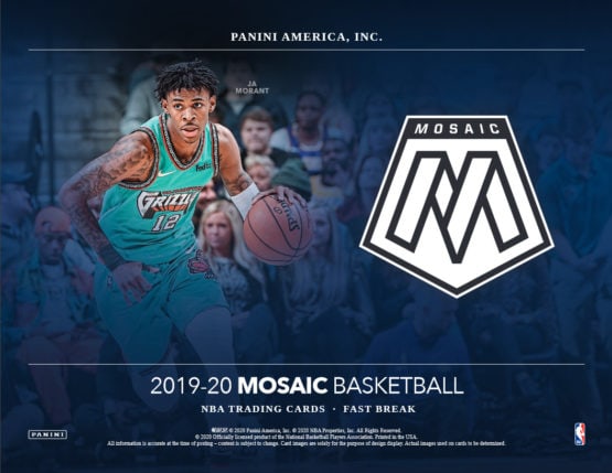 2019-20 Panini Mosaic Basketball Fast Break Box