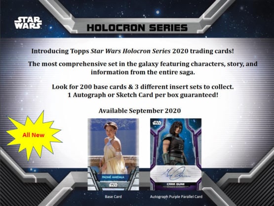 2020 Topps Star Wars Holocron Hobby Box