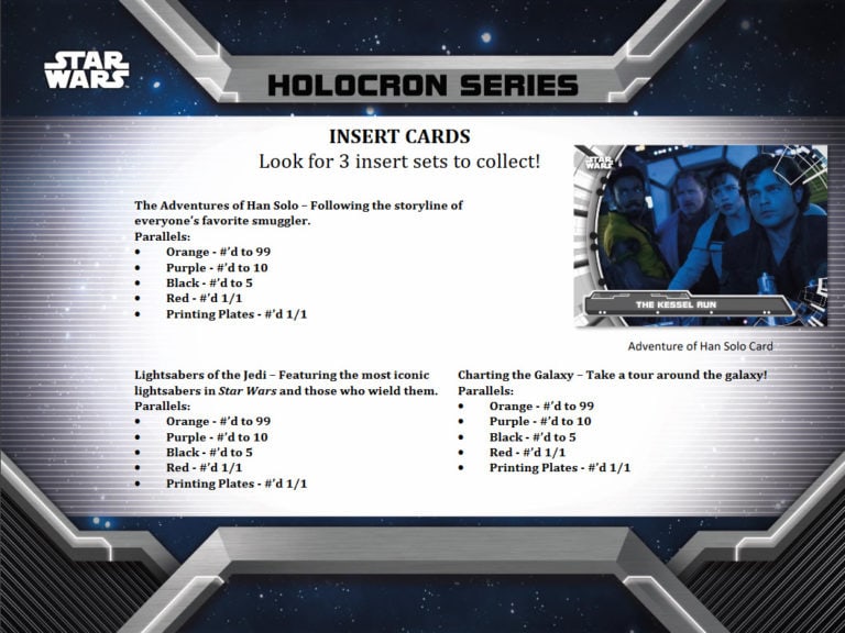 2020 topps star wars holocron series hobby box stores