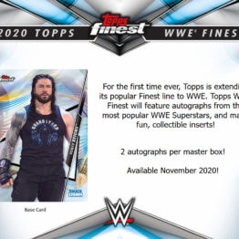 2020 Topps WWE Finest Wrestling Hobby Box
