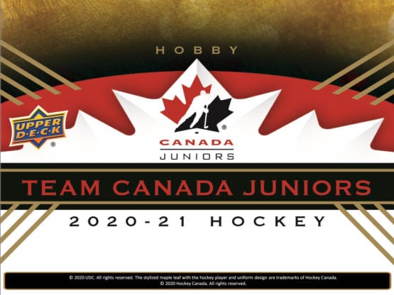 2020-21 Upper Deck Upper Deck Team Canada Juniors Hockey Hobby Box