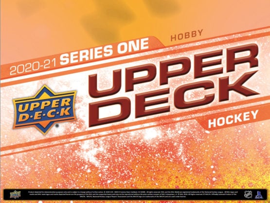 2020-21 Upper Deck Series 1 Hockey Hobby Box