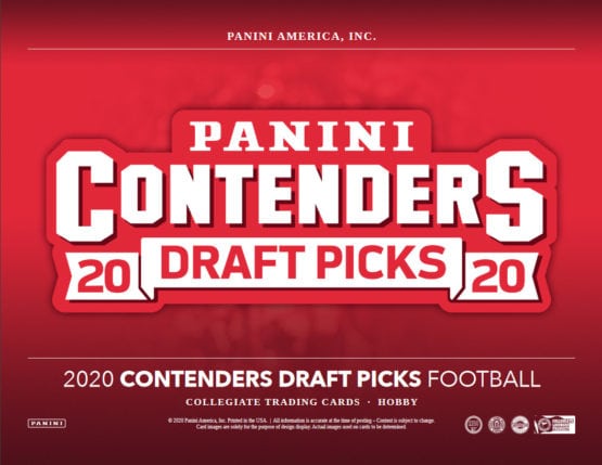 2020 Panini Contenders Draft Picks Football Hobby Box