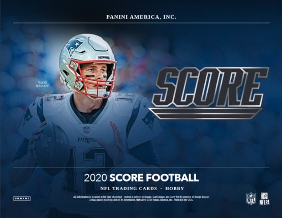 2020 Panini Score Football Hobby Jumbo Box