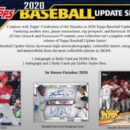 2020 Topps Update Baseball Hobby Box