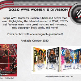 2020 Topps WWE Women's Division Wrestling Hobby Box