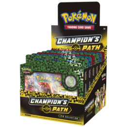 Pokemon Champion's Path Pin Collection #1 Display Box