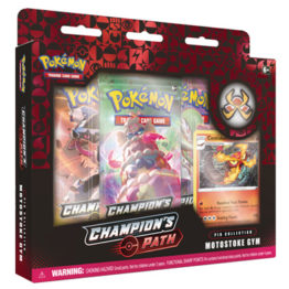 Pokemon Champion's Path Motostoke Gym Pin Collection Box