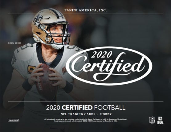 2020 Panini Certified Football Hobby Box