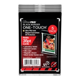 Ultra Pro 35PT Black Border One Touch 5 Pack