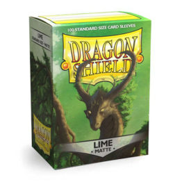 Dragon Shield Lime Matte Card Sleeves