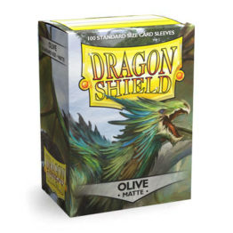 Dragon Shield Olive Matte Card Sleeves