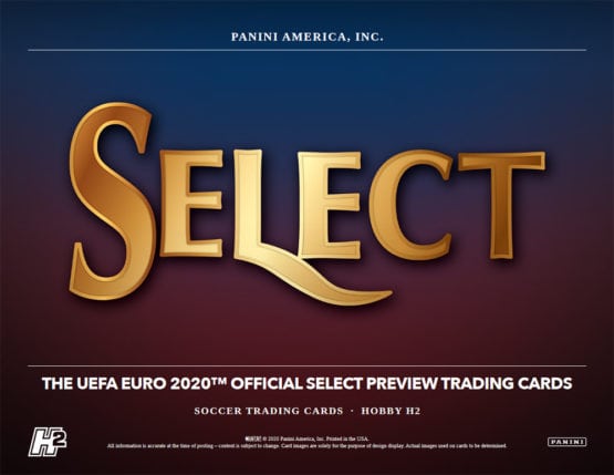 2019-20 Panini Select UEFA Euro Soccer Hobby Box