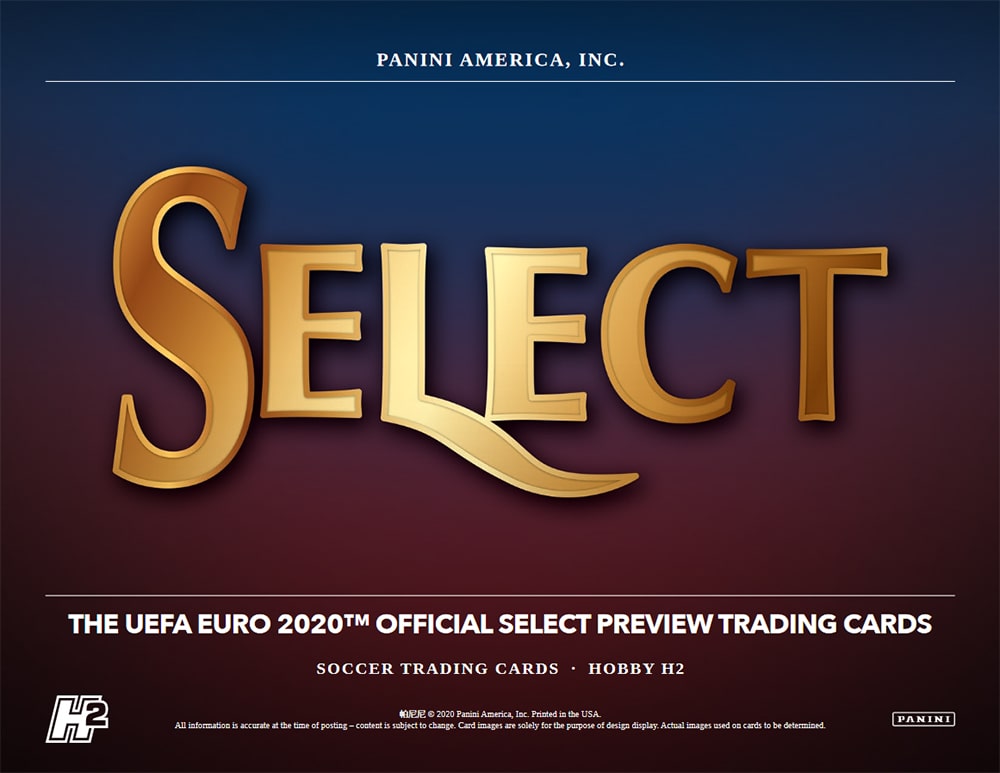 2019-20 PANINI SELECT UEFA EURO SOCCER HOBBY HYBRID BOX