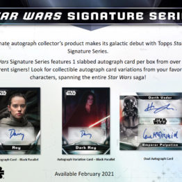 2021 Topps Star Wars Signature Series Hobby Box