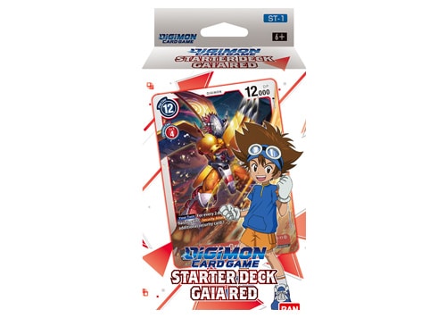DIGIMON CARD GAME GAIA RED STARTER DECK