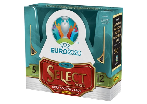 2019-20 PANINI SELECT UEFA EURO SOCCER HOBBY BOX