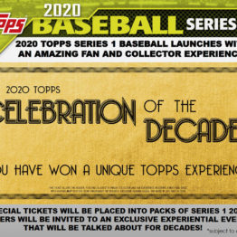 2020 Topps Series 1 Baseball Retail Box