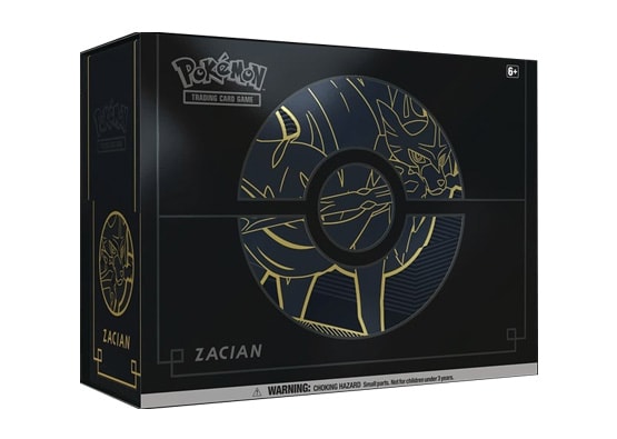 Pokemon Sword and Shield Zacian Elite Trainer Box Plus