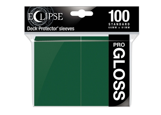 Ultra Pro Eclipse Gloss Forest Green Card Sleeves