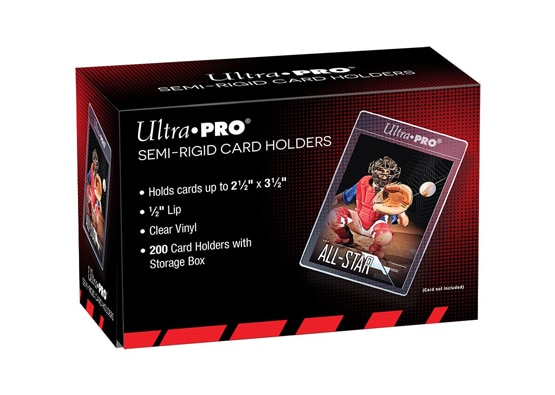 200 Ultra Pro Semi-Rigid Card holders