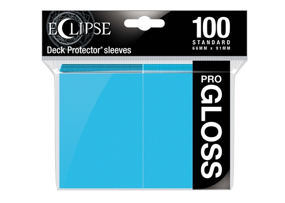 Ultra Pro Eclipse Gloss Sky Blue Card Sleeves