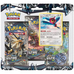 Pokemon Sun and Moon Ultra Prism Porygon-Z 3 Pack Blister