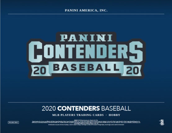 2020 Panini Contenders Baseball Hobby Box