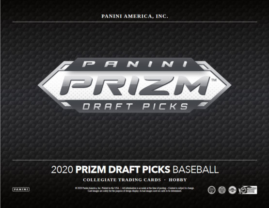 2020 Panini Prizm Draft Picks Baseball Hobby Box